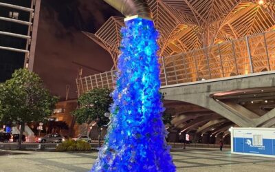 Novo Verde e Cultura Inquieta despertam consciências com instalação colaborativa “Giant Plastic Tap” no âmbito da Conferência dos Oceanos